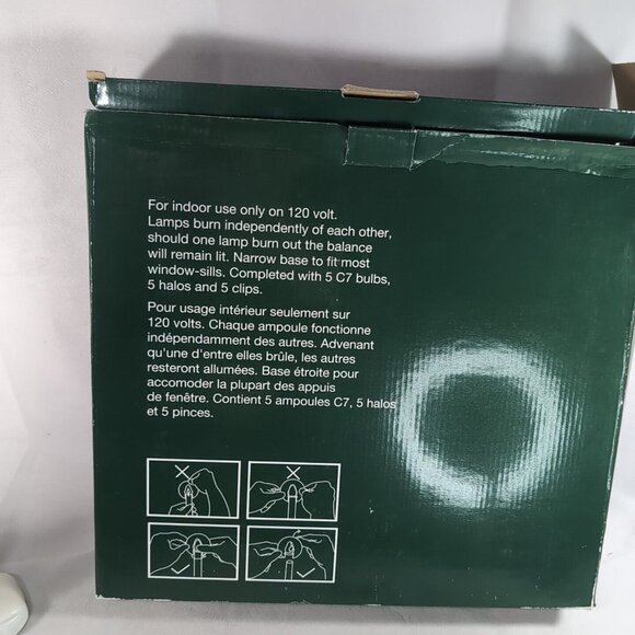 Danson Decor 5 Light Candelabra Christmas Holiday Decor Red Drip Candles Vintage - Picture 8 of 12